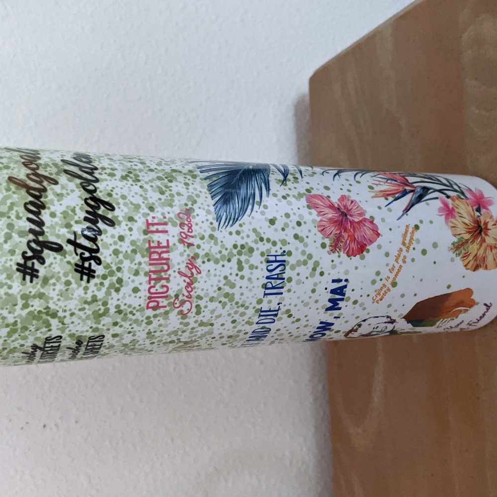Golden Girls Tumbler Iconic Golden Girls Travel Tumbler Cup with Lid - Picture 3 of 7